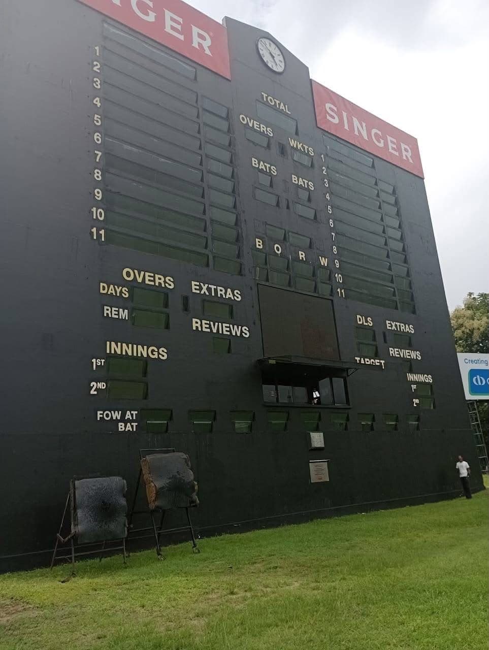 Singhalese Sports Club (SSC), Colombo 07 – Scoreboard Repair Project project image 1